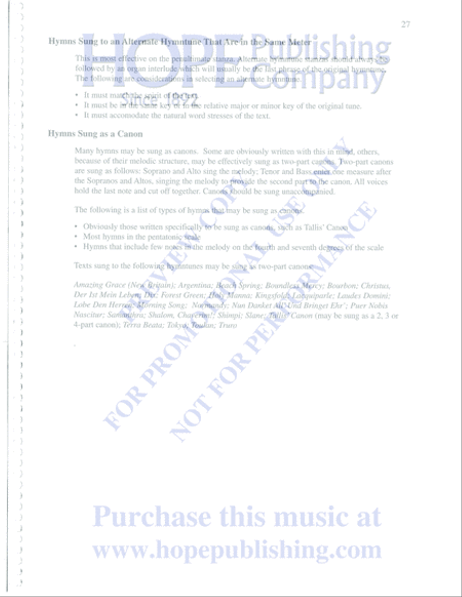 Practical Guide to Arranging Music for Organ, Choir, Handbells & Other Instrumen Choir scores gallery preview page 28