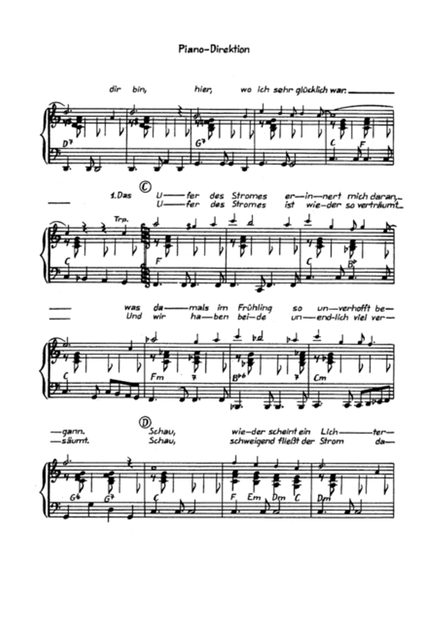 Das Ufer des Stromes Das Ufer des Stromes Piano scores gallery preview page 4