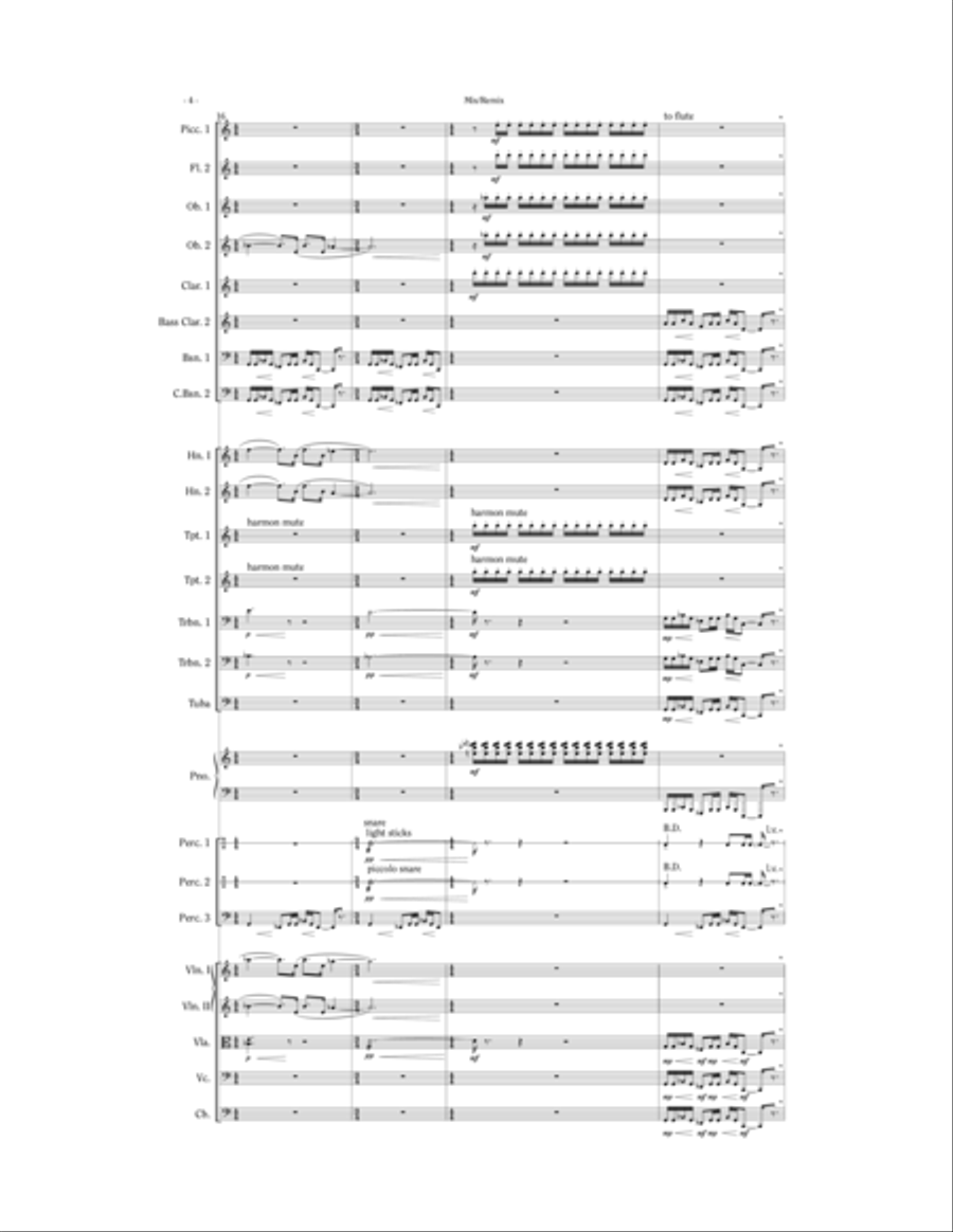 Mix Re-Mix Full Orchestra scores gallery preview page 5