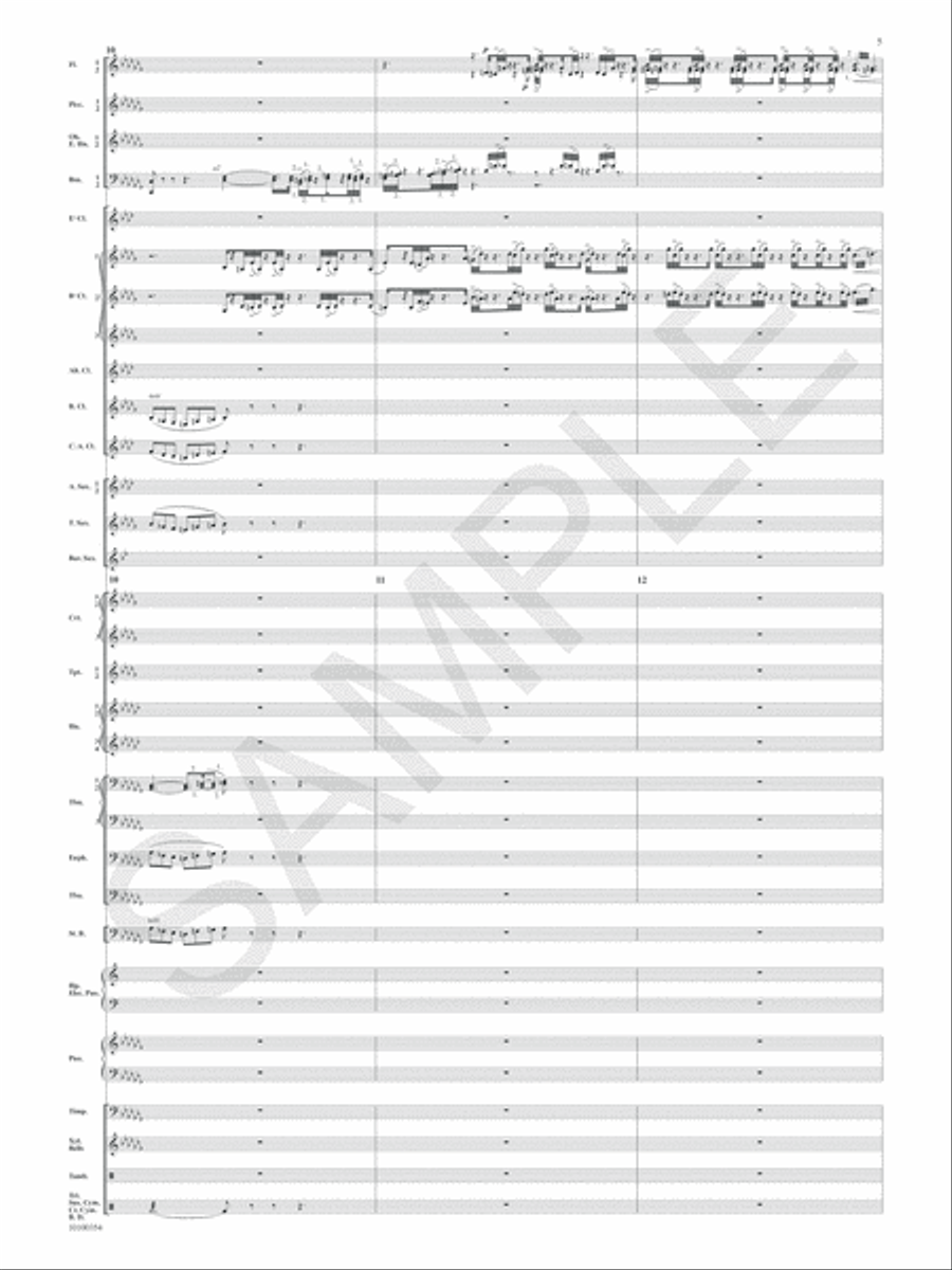 The Firebird Suite for Symphonic Band Concert Band scores gallery preview page 6