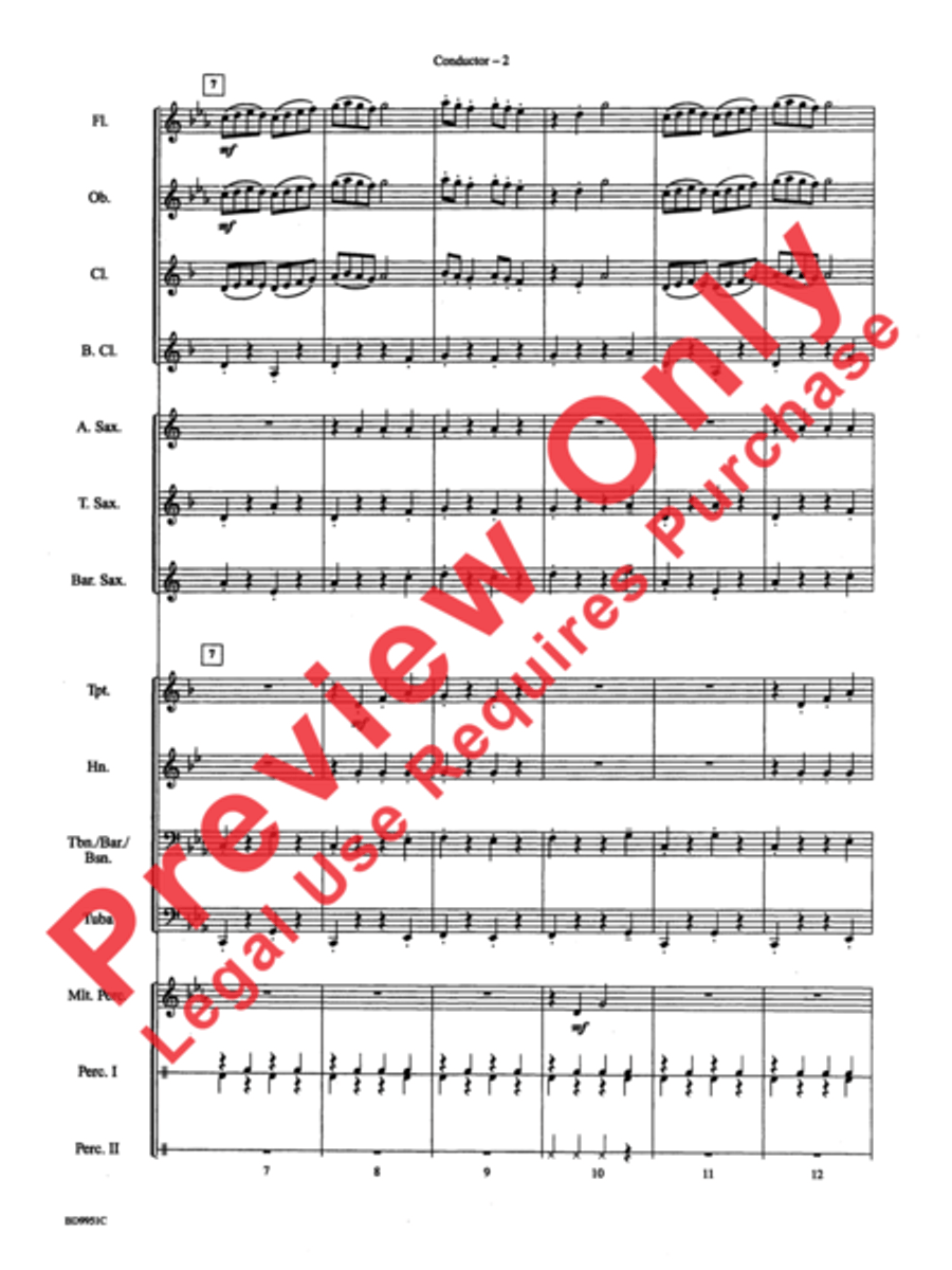 Creepy Crawlies Creepy Crawlies Concert Band scores gallery preview page 4