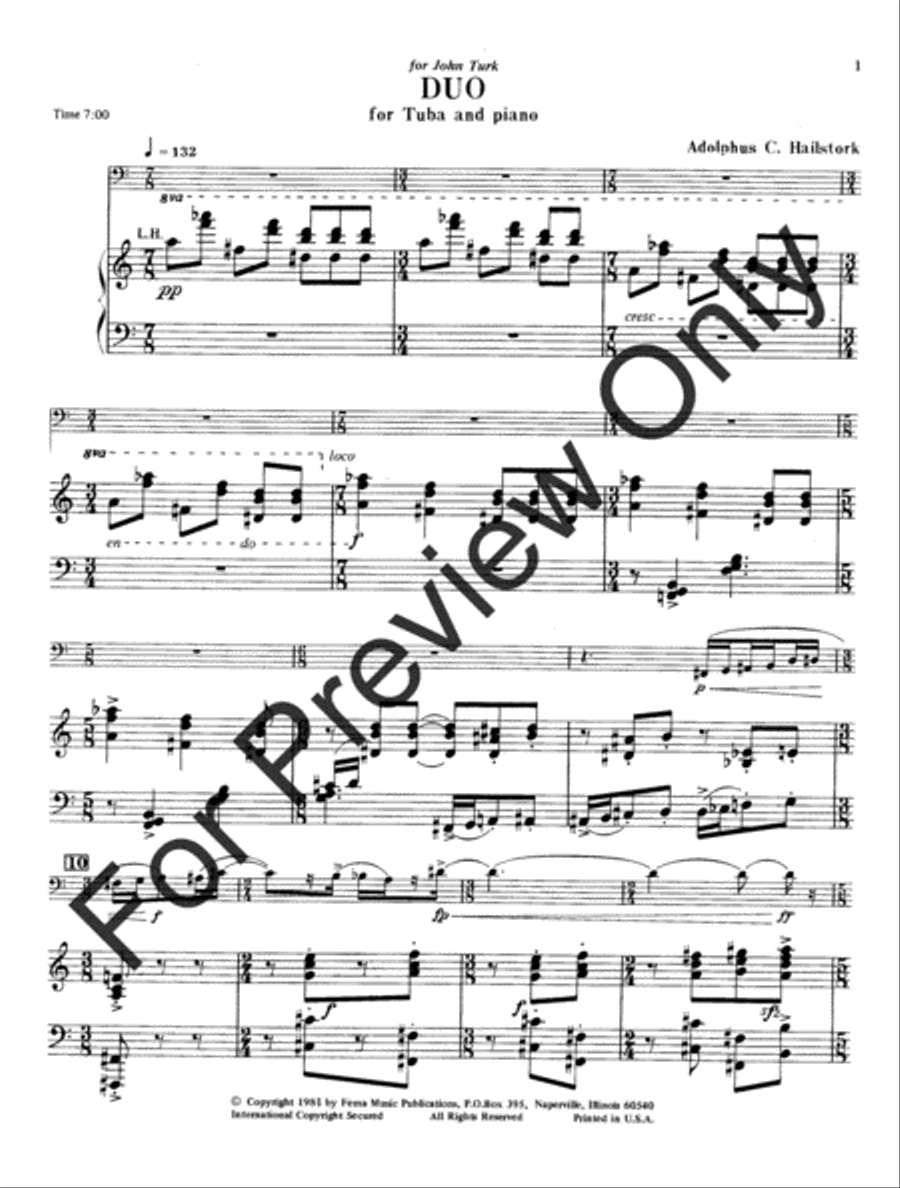 Duo Duo Tuba scores gallery preview page 4