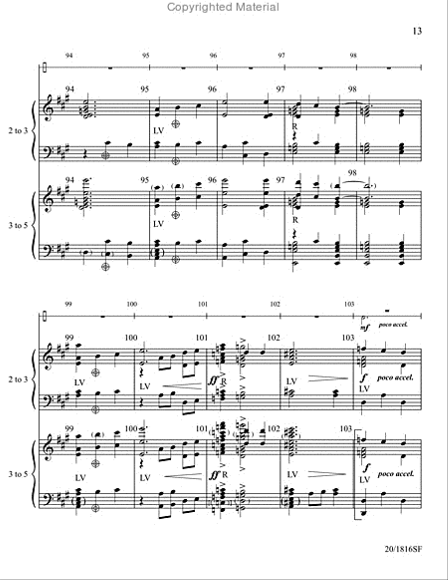 Panorama - Handbell and Percussion Score and Parts Handbell Choir scores gallery preview page 12