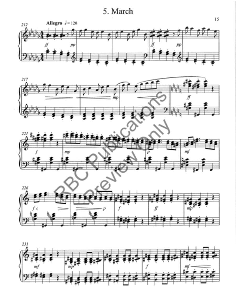 Street Of Eternal Happiness Set of Parts scores gallery preview page 18