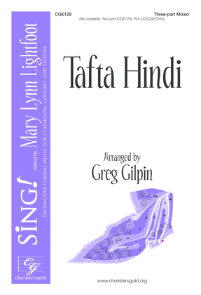 Tafta Hindi (Three-part Mixed)