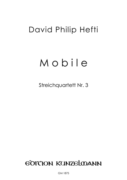 Mobile, String quartet no. 3