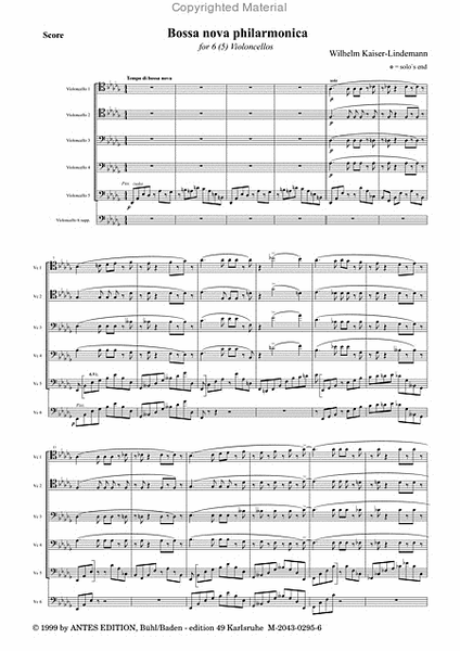 Bossa nova philharmonica fur 6 (5) Celli