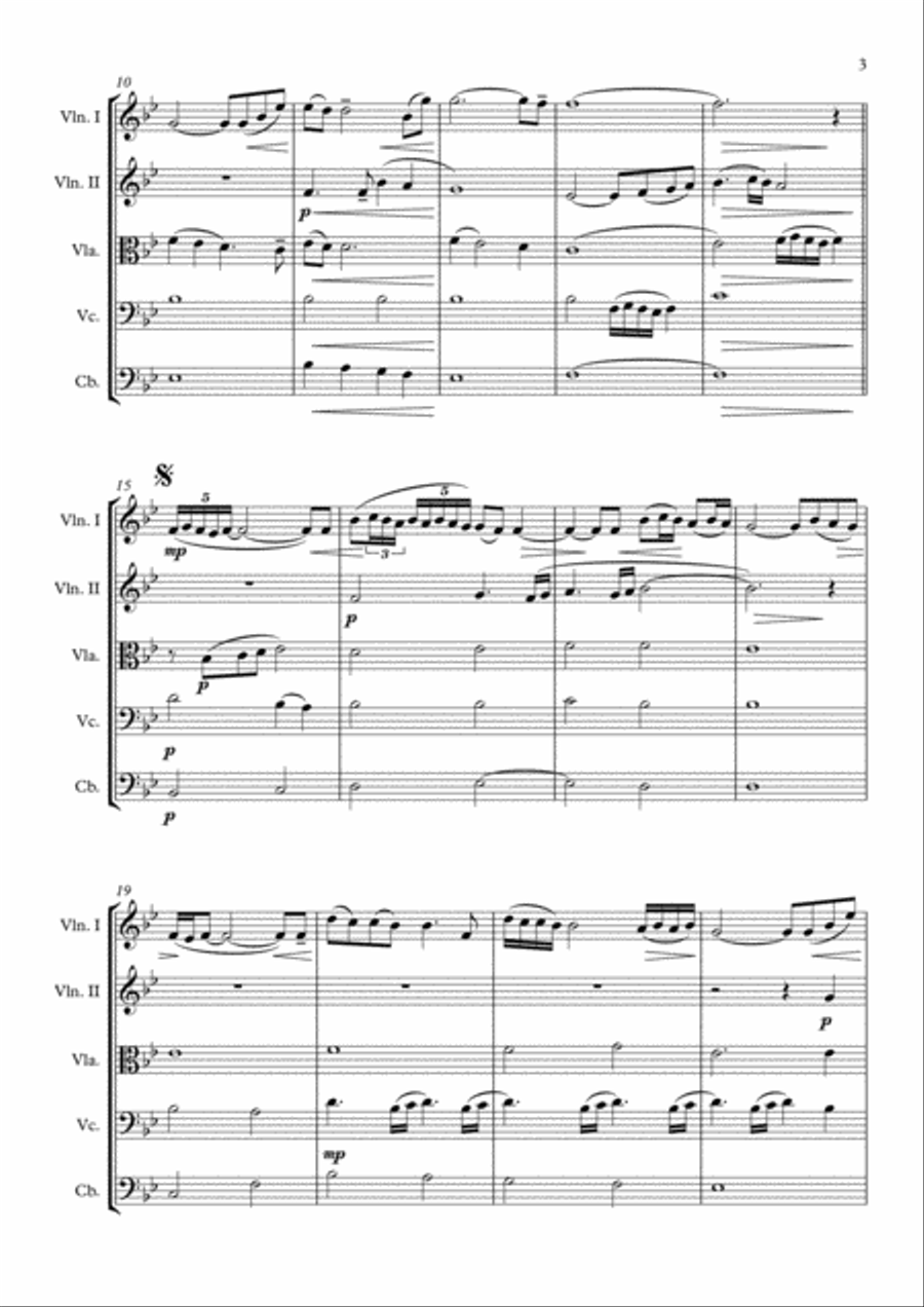 Gabriel's Oboe String Quintet scores gallery preview page 4