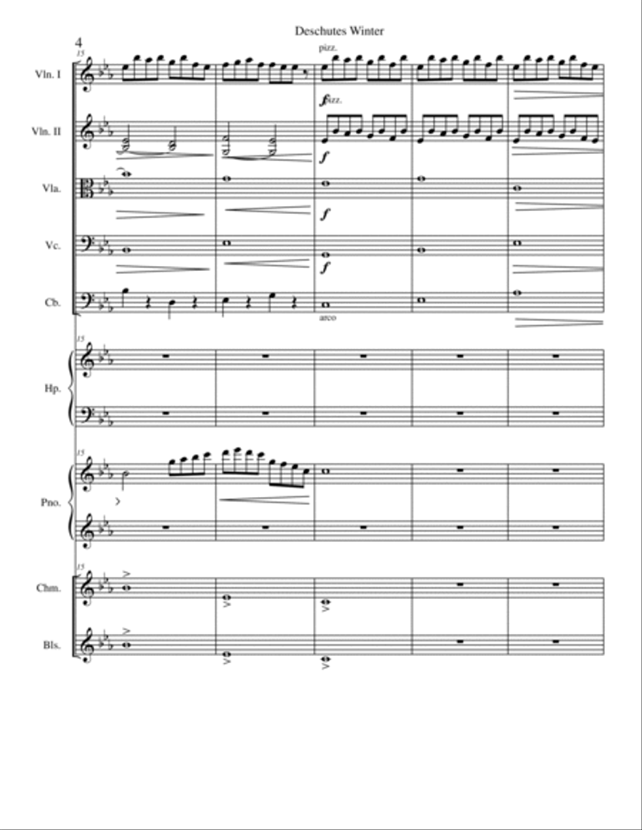 Deschutes Winter Large Ensemble scores gallery preview page 4