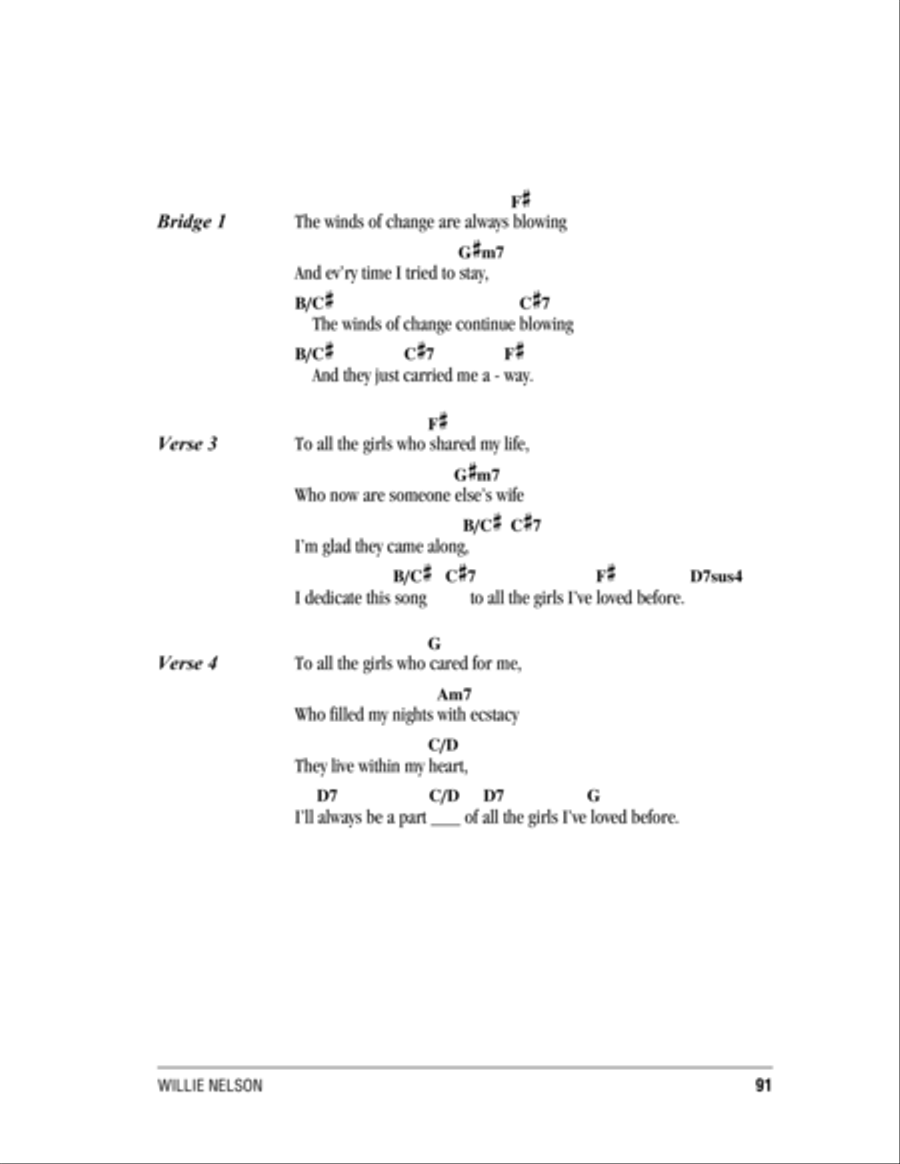To All The Girls I've Loved Before Acoustic Guitar scores gallery preview page 2