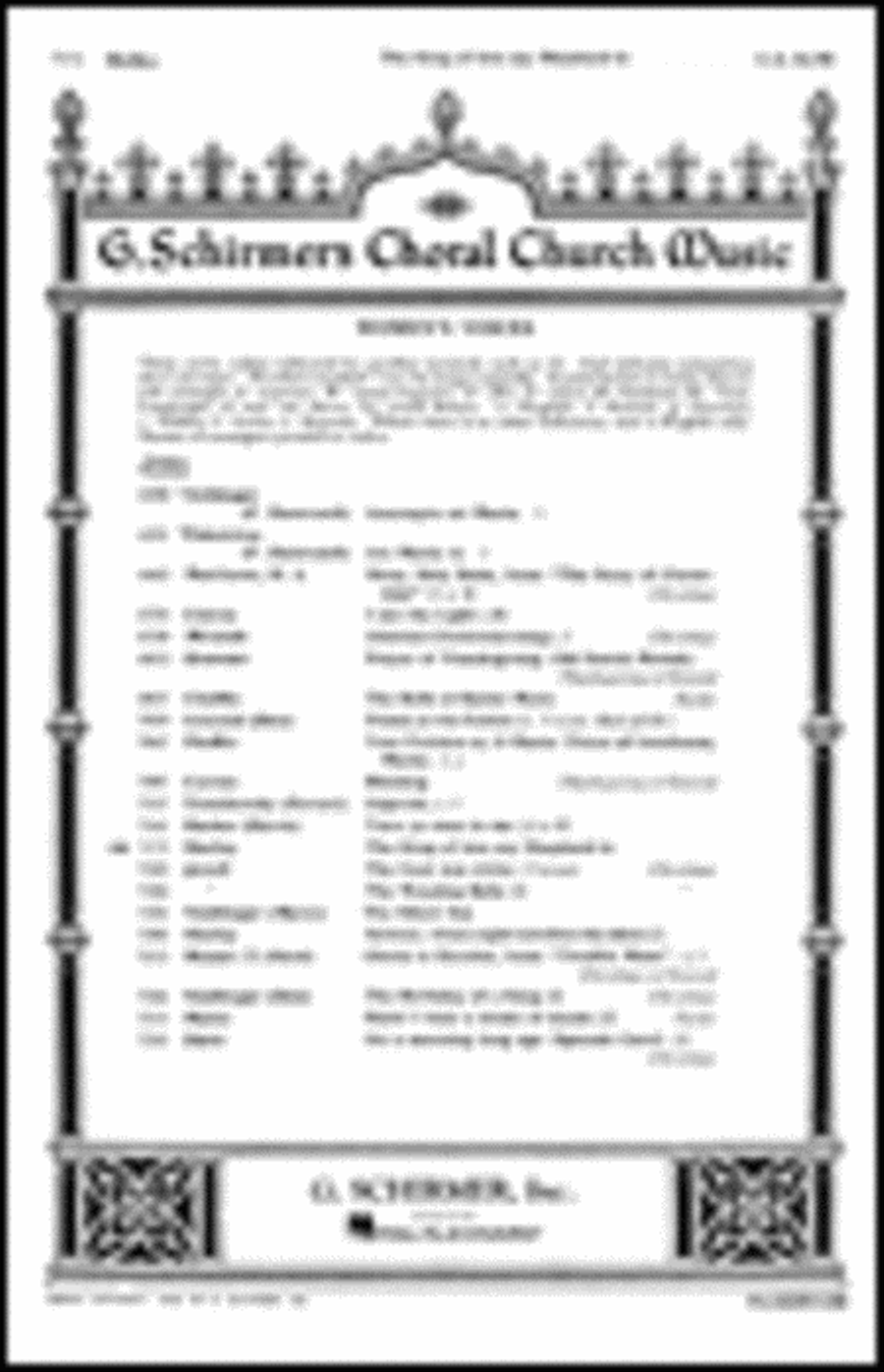 The King of Love My Shepherd Is SSA scores gallery preview page 1