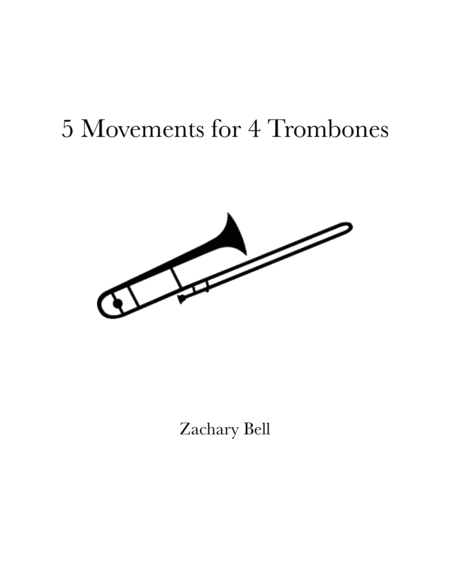 5 Movements for 4 Trombones image number null