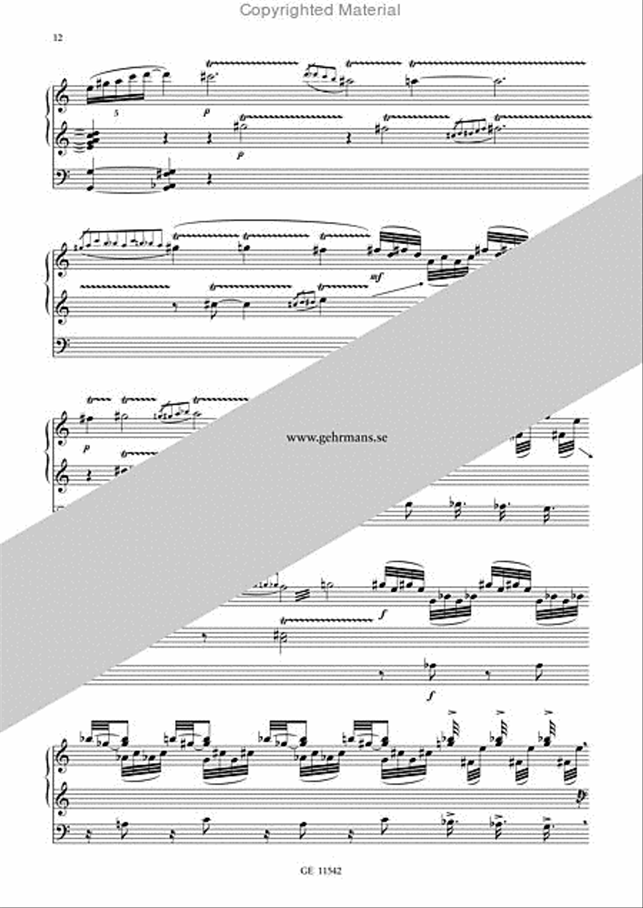 Tragoedia Organ scores gallery preview page 13