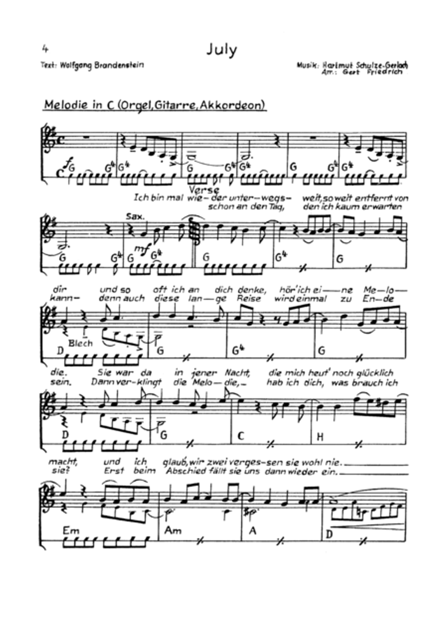 July July Big Band scores gallery preview page 6