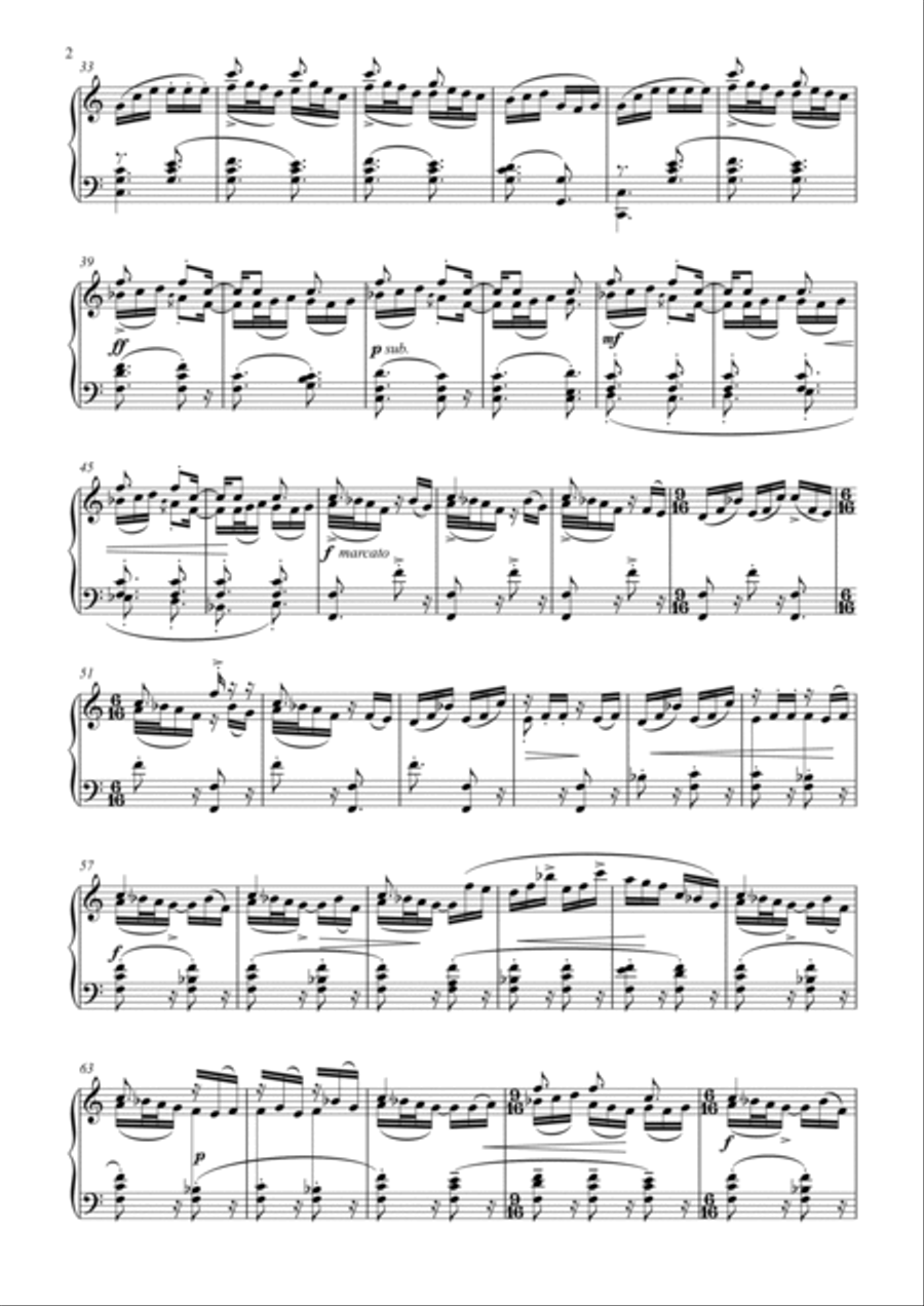 Lougeo Piano Solo scores gallery preview page 4