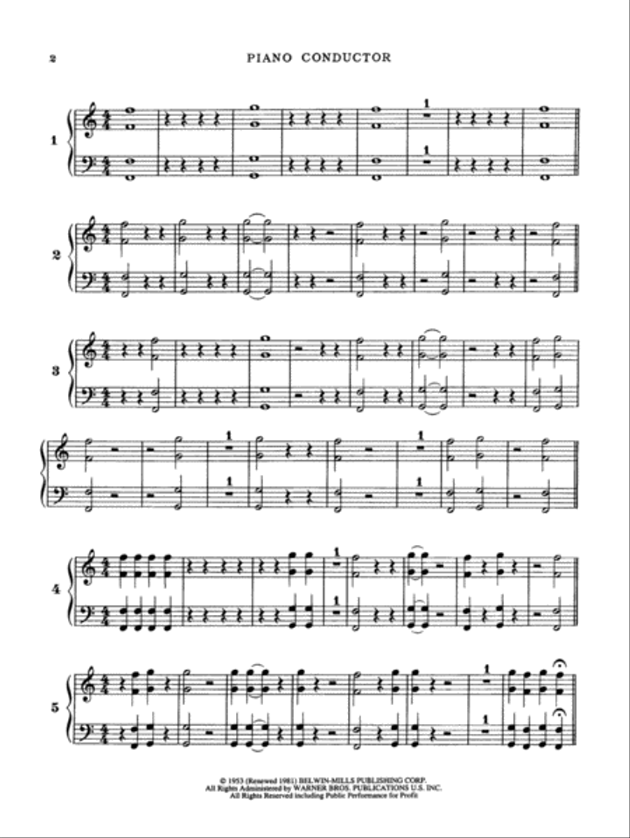 101 Rhythmic Rest Patterns Concert Band Methods scores gallery preview page 3