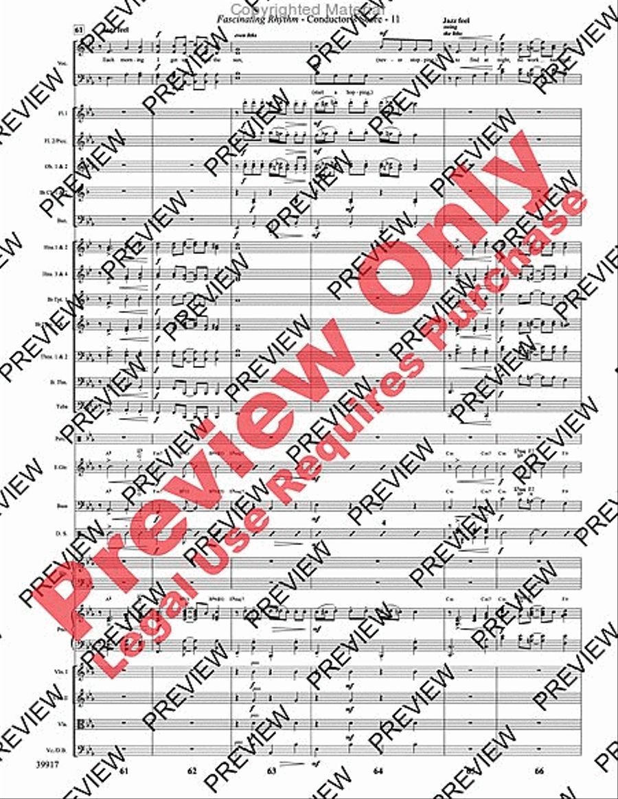 Fascinating Rhythm Choir scores gallery preview page 12