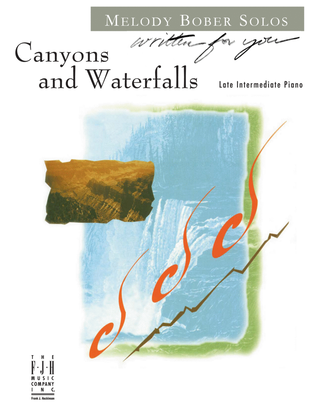Book cover for Canyons and Waterfalls