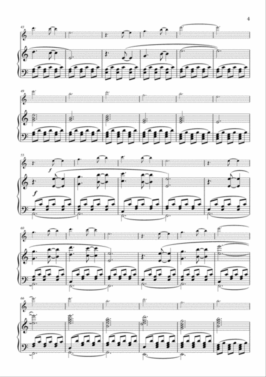 Downton Abbey (theme) Downton Abbey (theme) Violin Solo scores gallery preview page 5