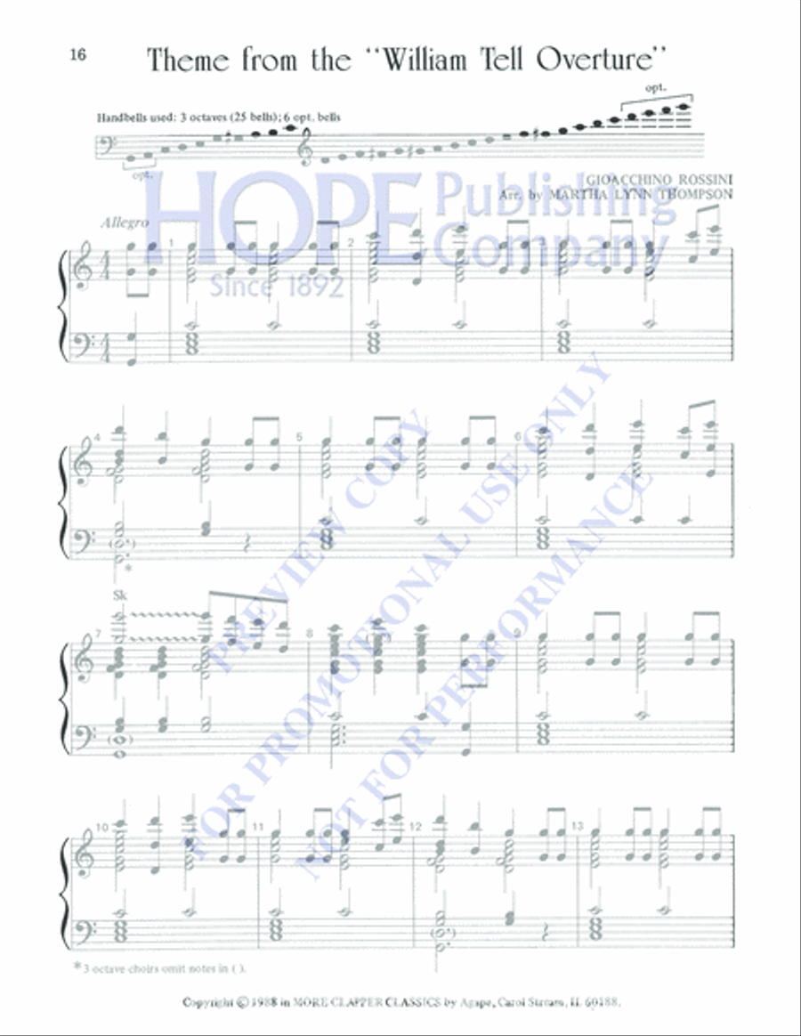 More Clapper Classics 3-Octaves scores gallery preview page 18
