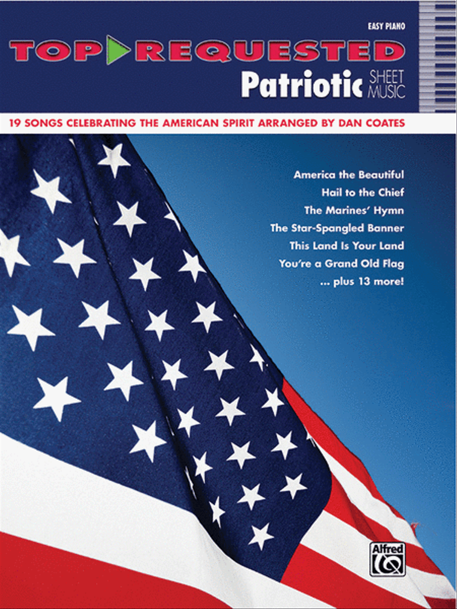 Book cover for Top-Requested Patriotic Sheet Music