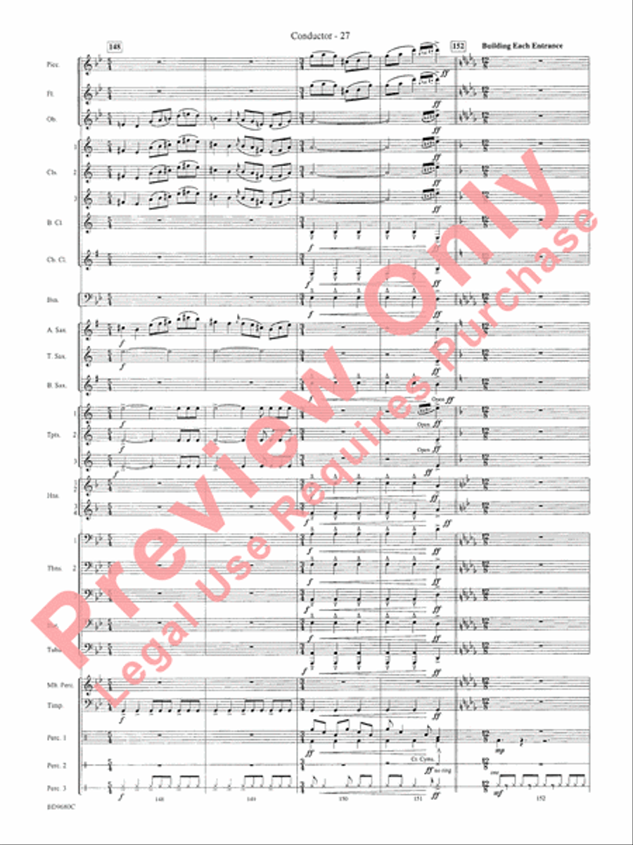 Ireland: Of Legend and Lore Concert Band scores gallery preview page 32