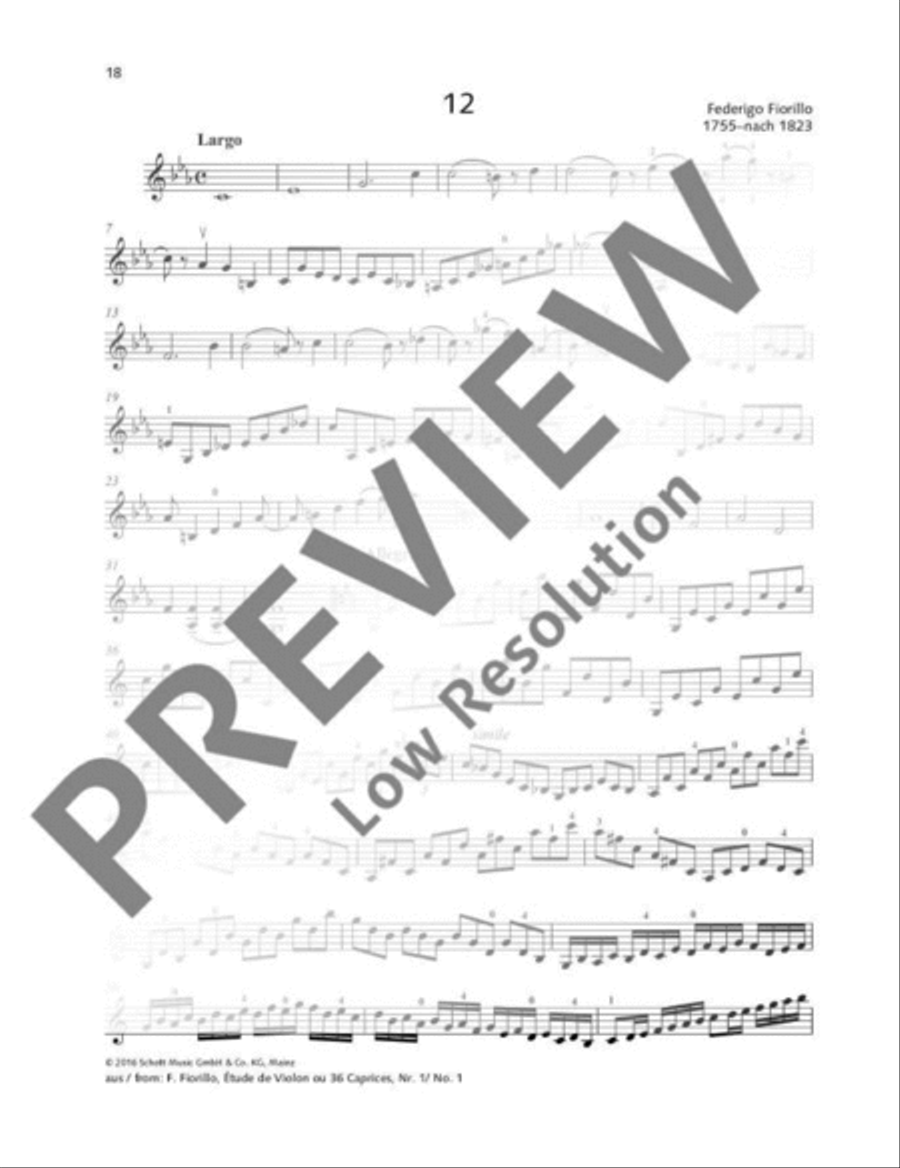 Violin Studies Violin Studies Violin Solo scores gallery preview page 19