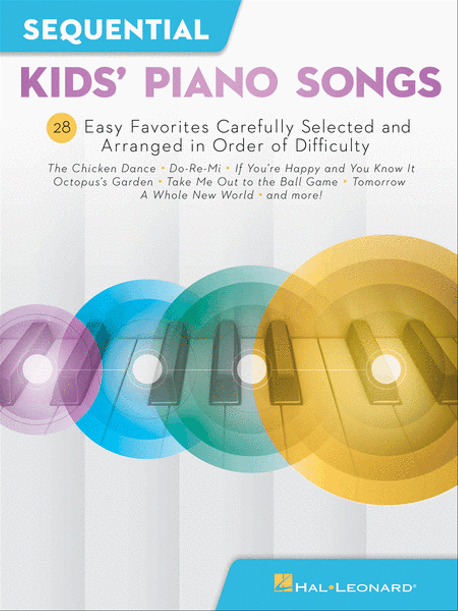 Sequential Kids' Piano Songs Easy Piano scores gallery preview page 1