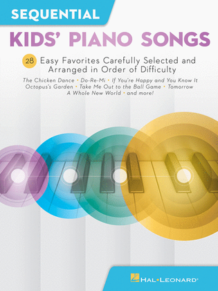 Book cover for Sequential Kids' Piano Songs