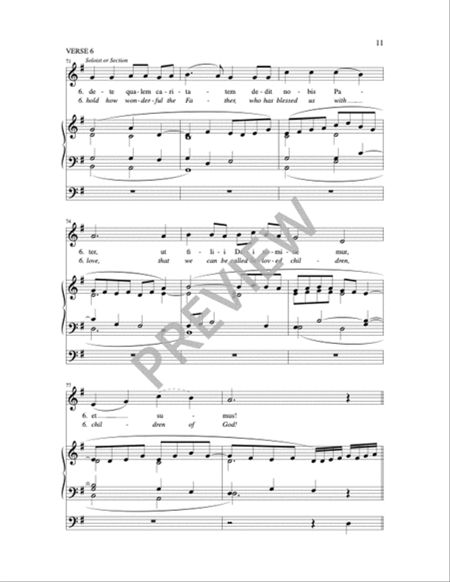 Deus Caritas Est 4-Part scores gallery preview page 10