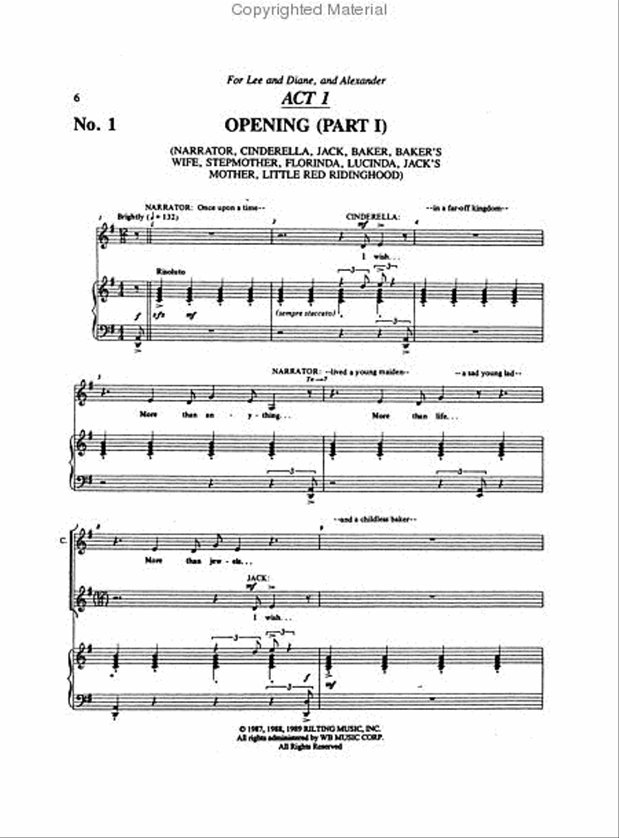Into the Woods Voice scores gallery preview page 2
