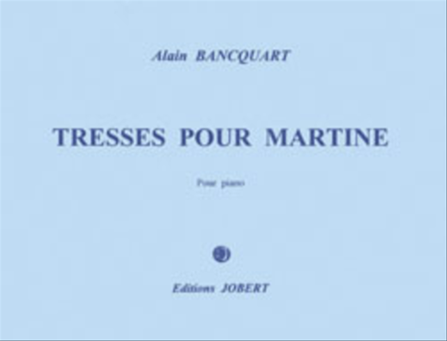 Tresses Pour Martine Tresses Pour Martine Piano Solo scores gallery preview page 1