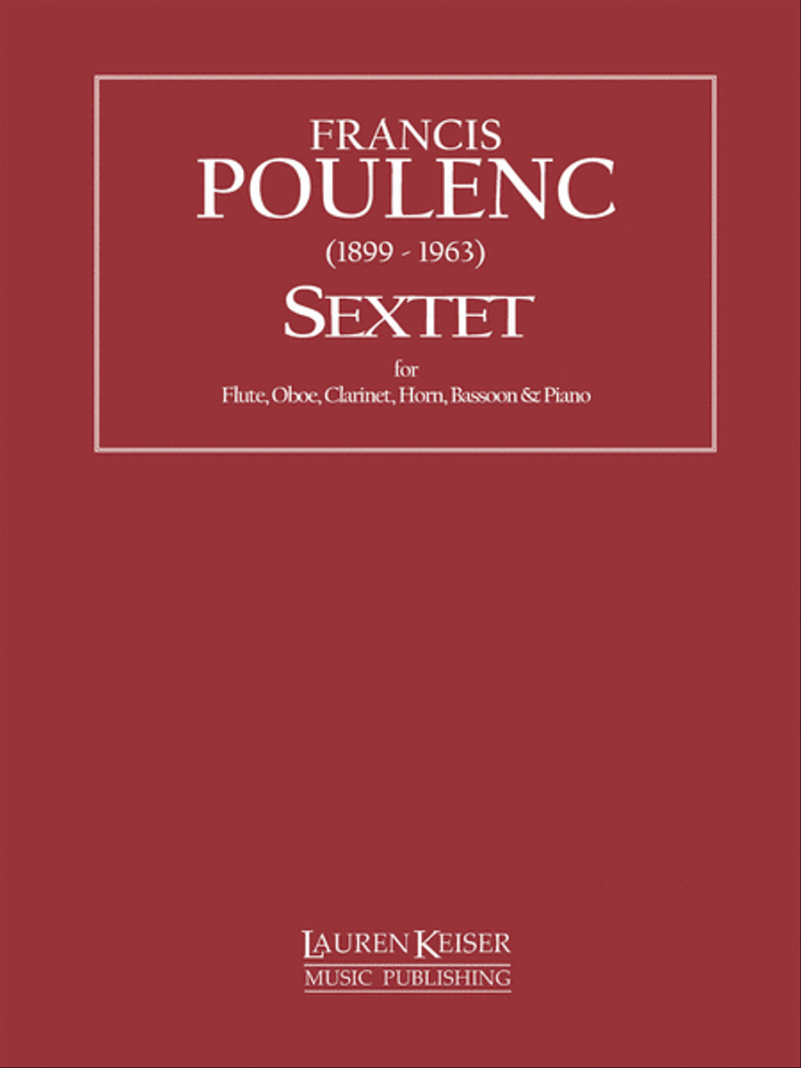 Sextet Woodwind Quintet scores gallery preview page 1