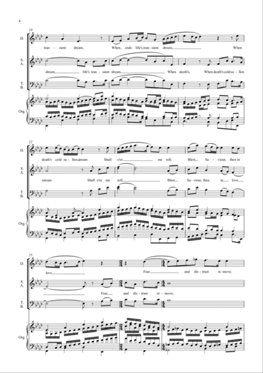 My Faith Looks Up To Thee Chamber Orchestra scores gallery preview page 4