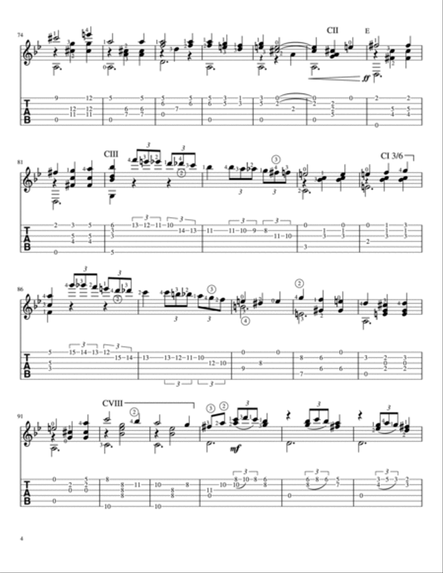 Merry-go-round Of Life Acoustic Guitar scores gallery preview page 5