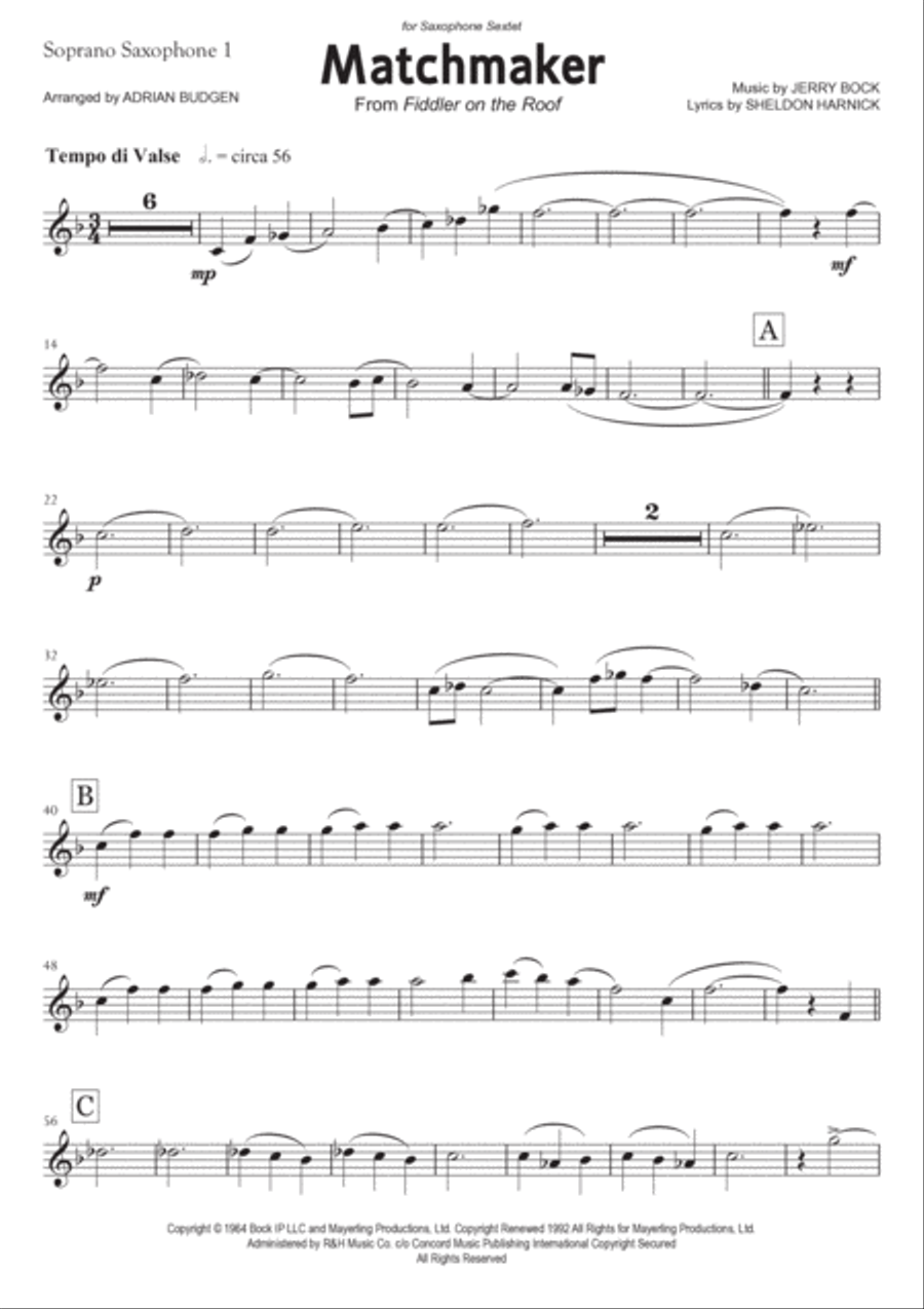 Matchmaker Woodwind Ensemble scores gallery preview page 2