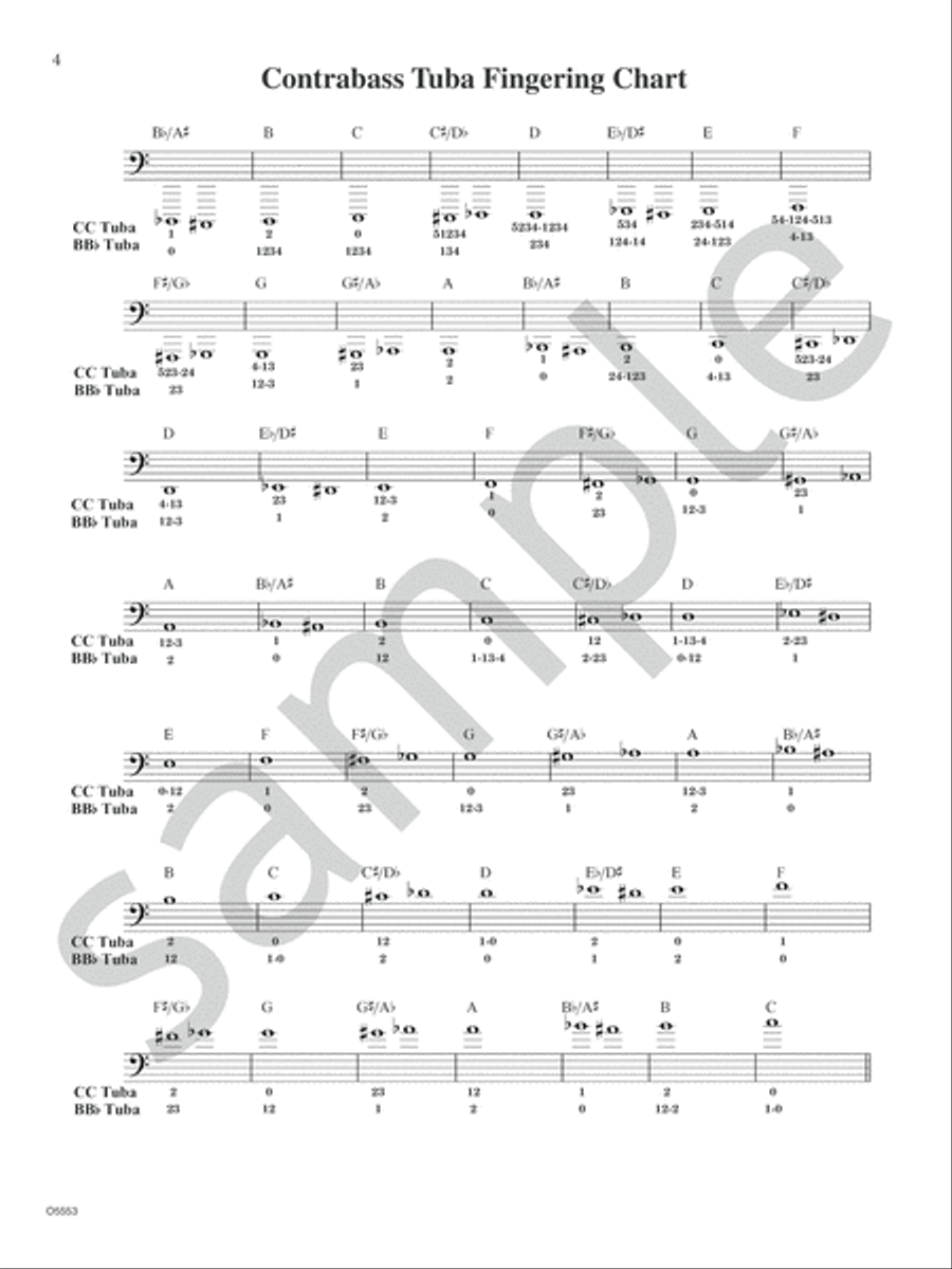 Complete Conservatory Method for CC Tuba Tuba scores gallery preview page 6