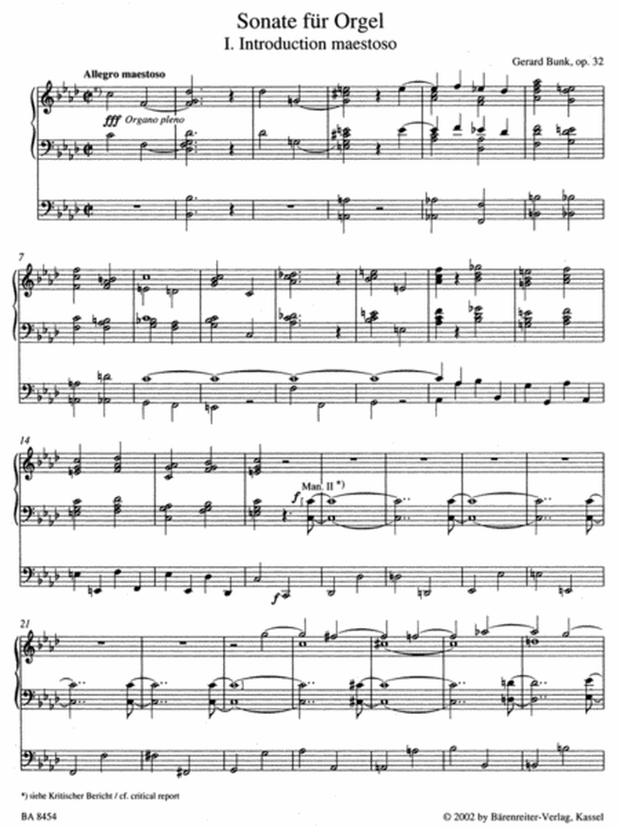 Sonata f minor op. 32