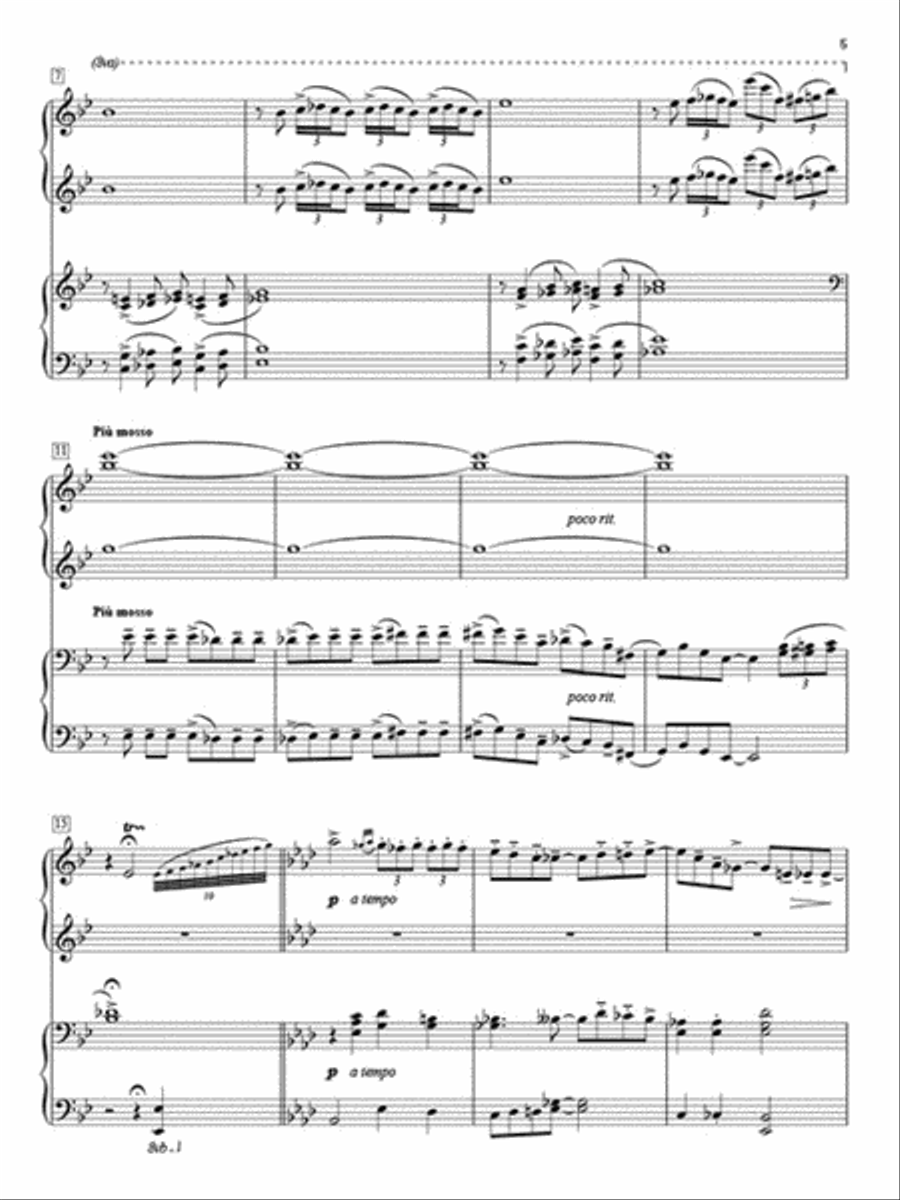 Rhapsody in Blue for Piano Duet 1 Piano, 4-Hands scores gallery preview page 4