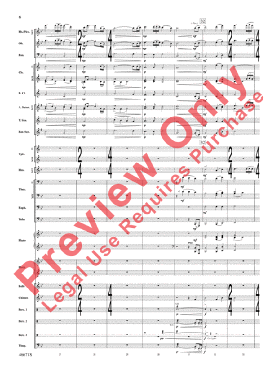 Celtic Wedding Celtic Wedding Concert Band scores gallery preview page 7