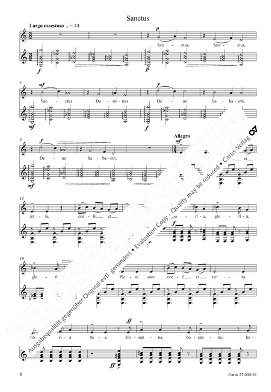 Messa di Gioia Choir scores gallery preview page 9