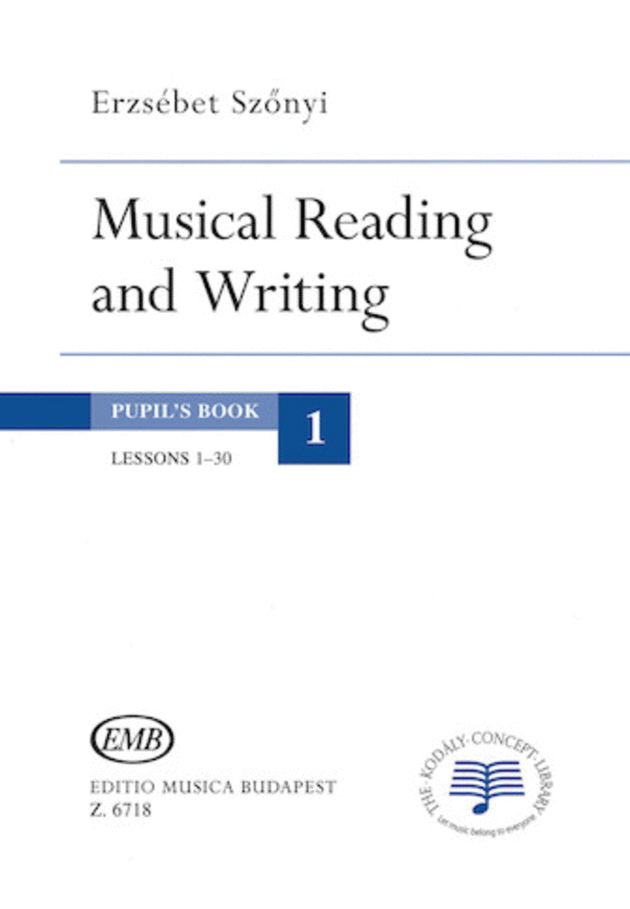 Musical Reading and Writing - Exercise Book Volume 1