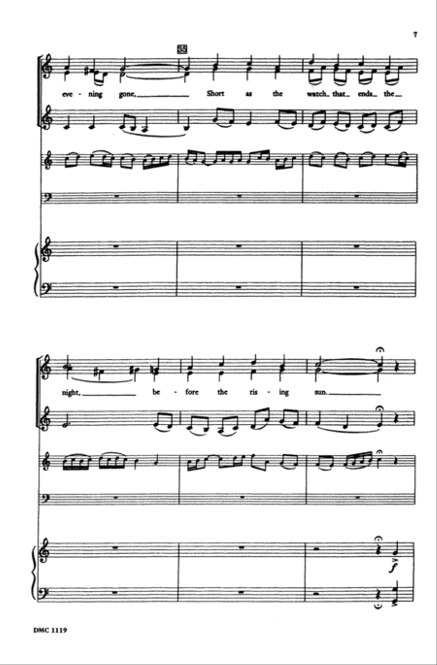 Festival Piece on St. Anne Choir scores gallery preview page 6