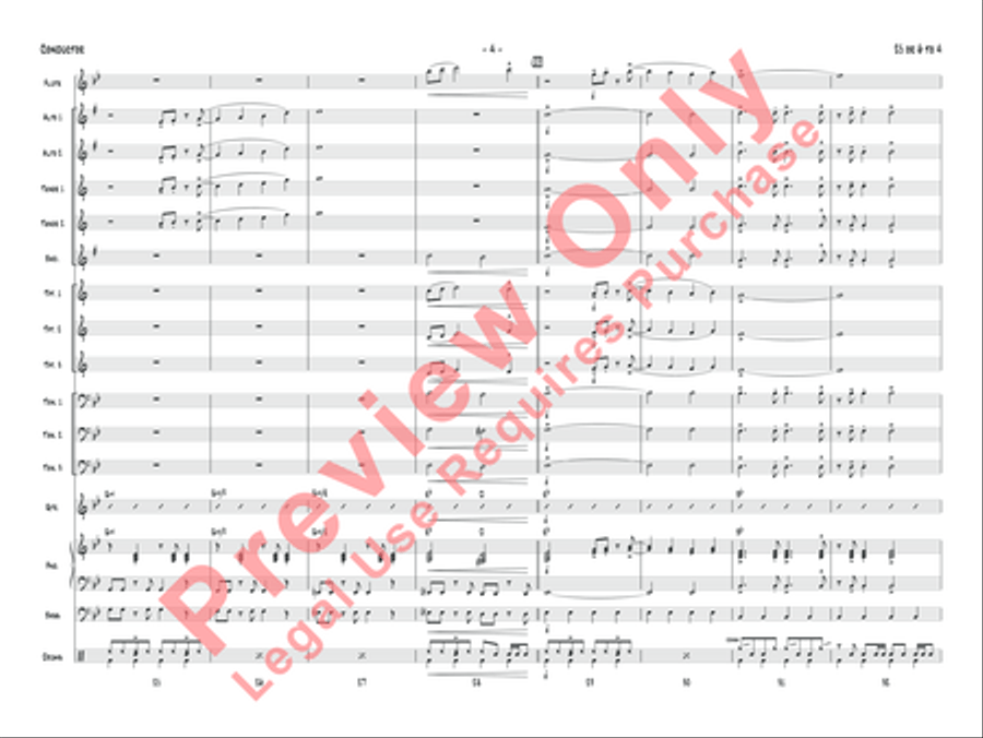 25 or 6 to 4 Jazz Ensemble scores gallery preview page 17