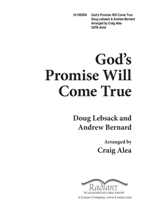 Book cover for God's Promise Will Come True