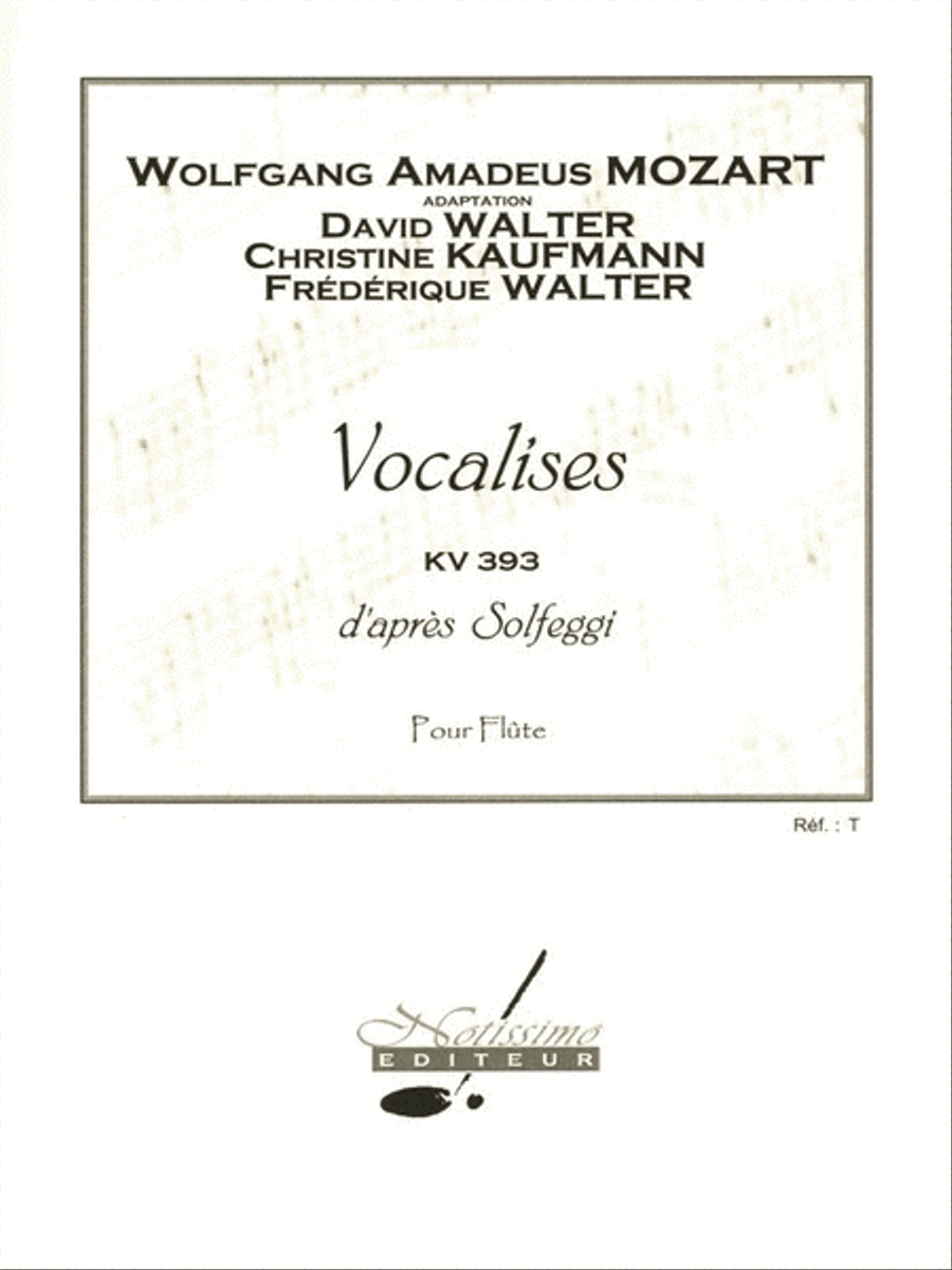 Mozart Kaufmann Vocalises D