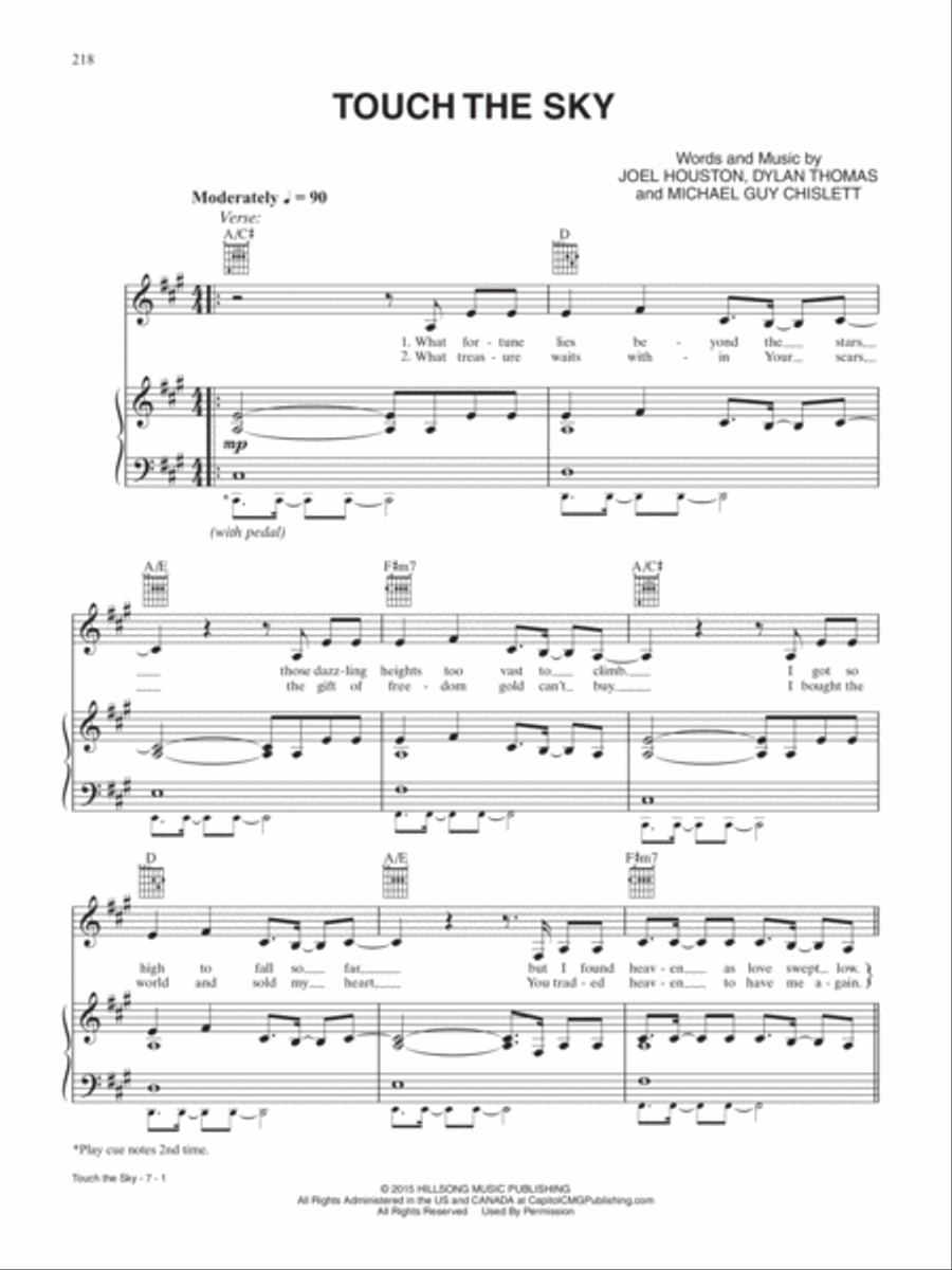 Contemporary Christian Song Collection Piano, Vocal, Guitar scores gallery preview page 6