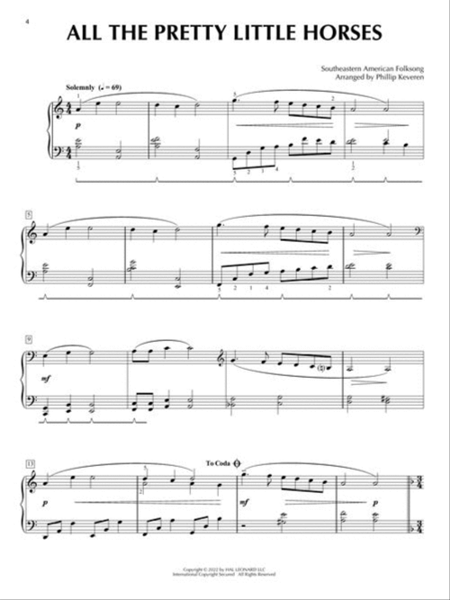 Lullaby Ballades Piano Solo scores gallery preview page 5