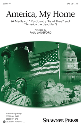 Book cover for America, My Home