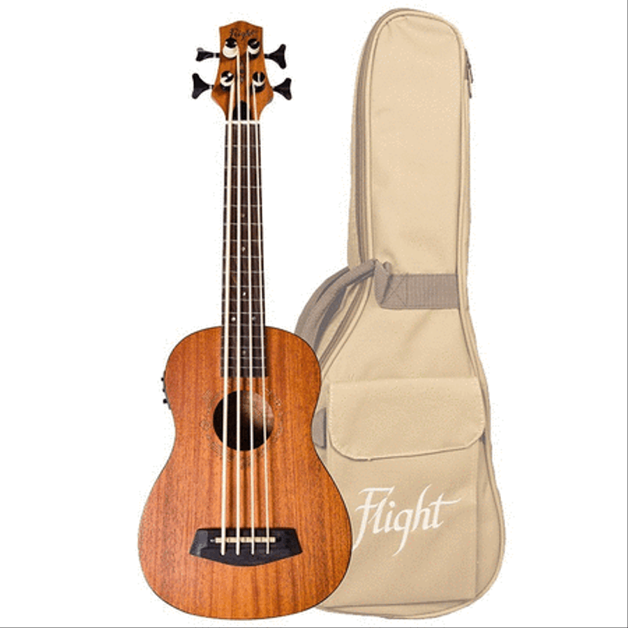 Flight Dubs Electro Acoustic Bass Uke W/Bag Double Bass scores gallery preview page 1